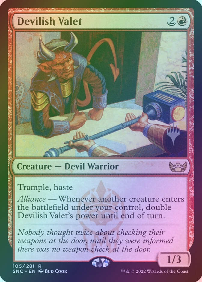 Devilish Valet (PSNC) (105p) / Foil
