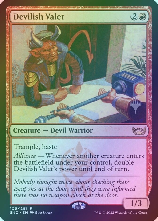 Devilish Valet (PSNC) (105p) / Foil