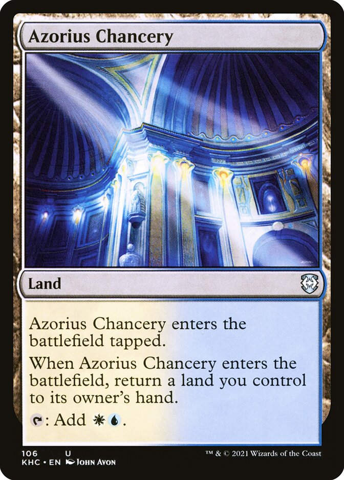 Azorius Chancery (KHC) (106)