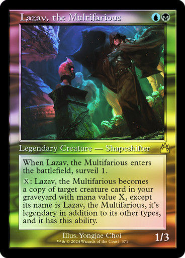 Lazav, the Multifarious (rvr) (371) / Retro / Foil