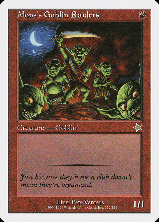 Mons's Goblin Raiders (S99) (112)