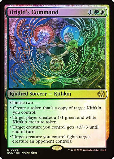 Brigid's Command (ECL) (208) / Foil