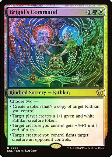 Brigid's Command (ECL) (208) / Foil