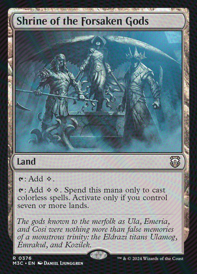 Shrine of the Forsaken Gods (M3C) (376) / Ripple Foil