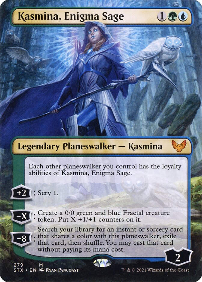 Kasmina, Enigma Sage (STX) (279) / Borderless