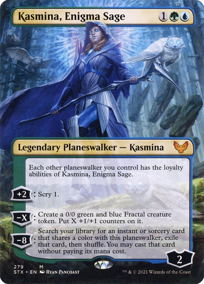 Kasmina, Enigma Sage (STX) (279) / Borderless