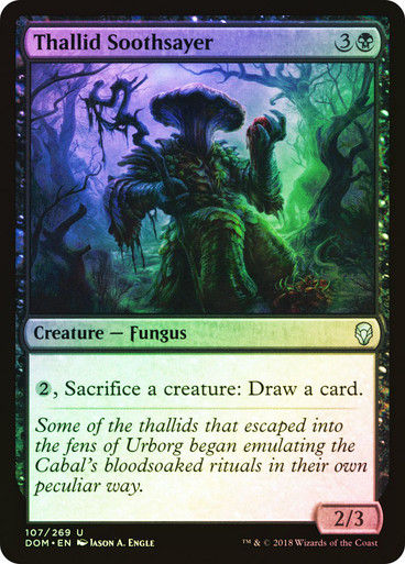Thallid Soothsayer (DOM) (107) / Foil