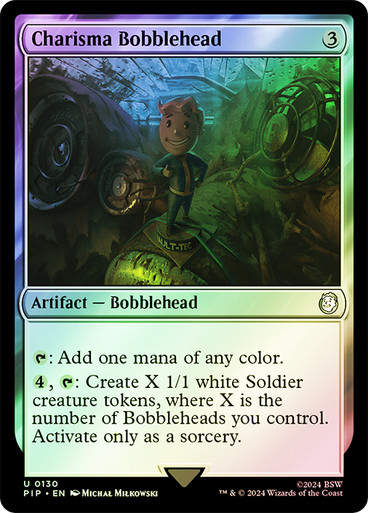 Charisma Bobblehead (pip) (130) / Foil