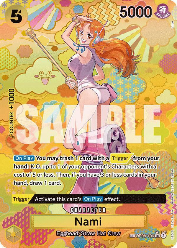 Nami (SP) (OP08-106) / Foil