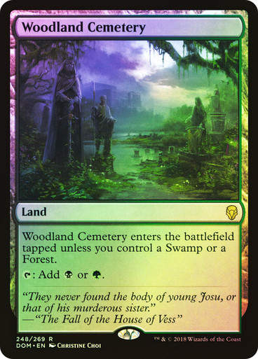 Woodland Cemetery (DOM) (248) / Foil