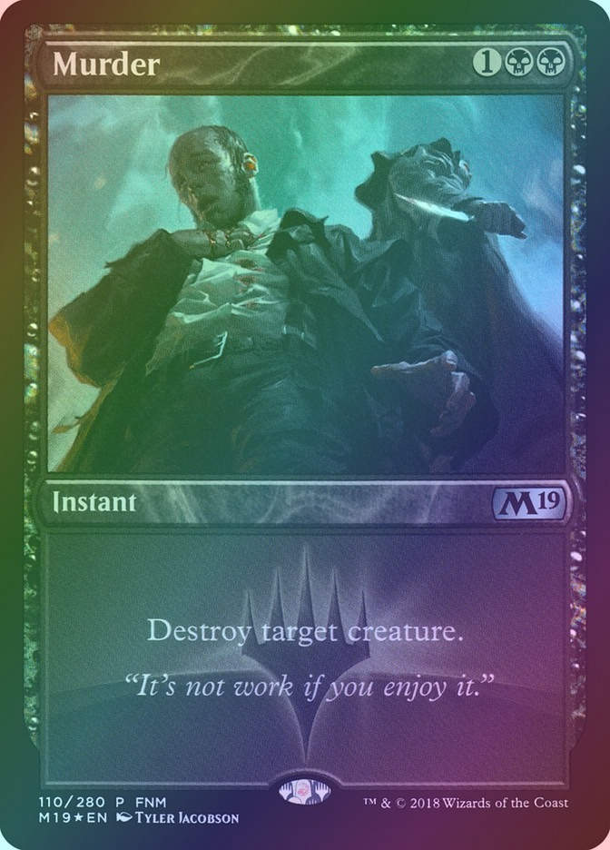 Murder (PM19) (110) / Foil