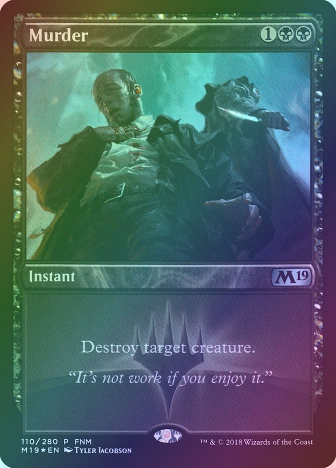 Murder (PM19) (110) / Foil