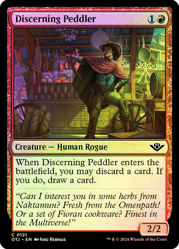 Discerning Peddler (otj) (121) / Foil
