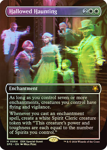Hallowed Haunting (SPG) (64) / Foil / Borderless