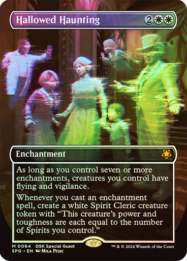Hallowed Haunting (SPG) (64) / Foil / Borderless