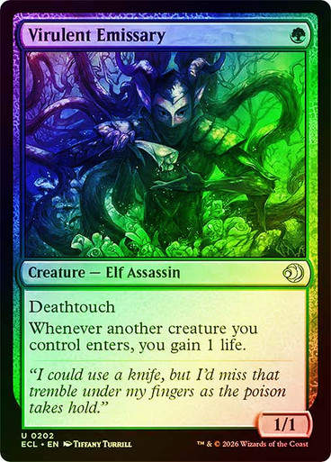 Virulent Emissary (ECL) (202) / Foil