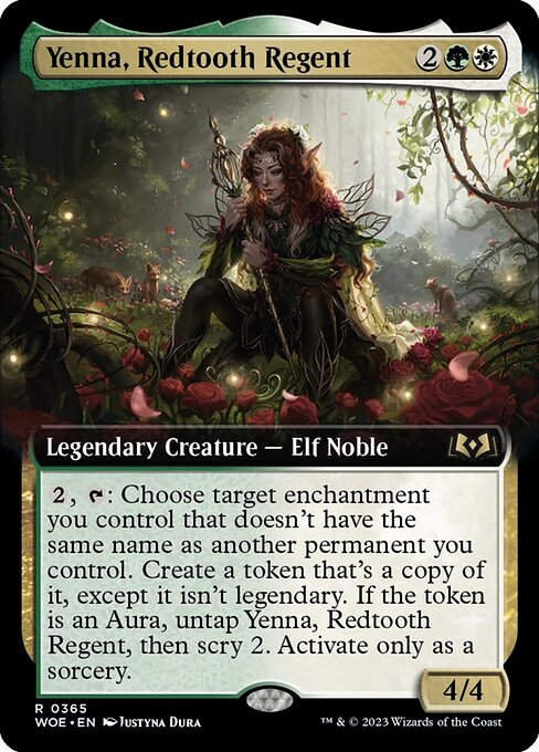 Yenna, Redtooth Regent (woe) / Extended Art