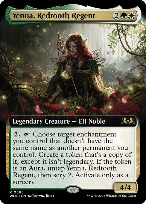 Yenna, Redtooth Regent (woe) / Extended Art