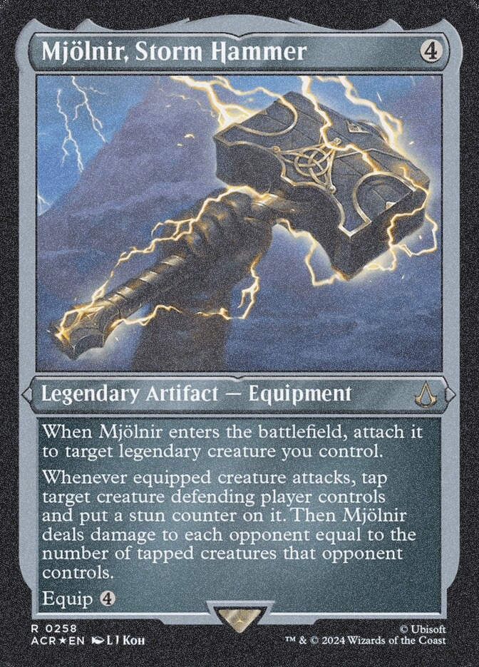 Mjölnir, Storm Hammer (ACR) (258) / Foil Etched