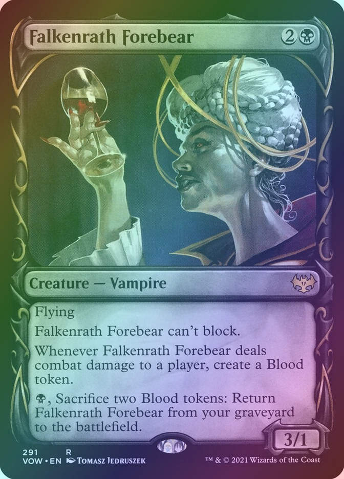 Falkenrath Forebear (VOW) (291) / Showcase / Foil
