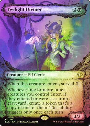 Twilight Diviner (ECL) (315) / Showcase / Foil