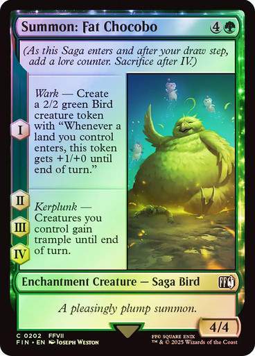 Summon: Fat Chocobo (FIN) (202) / Foil