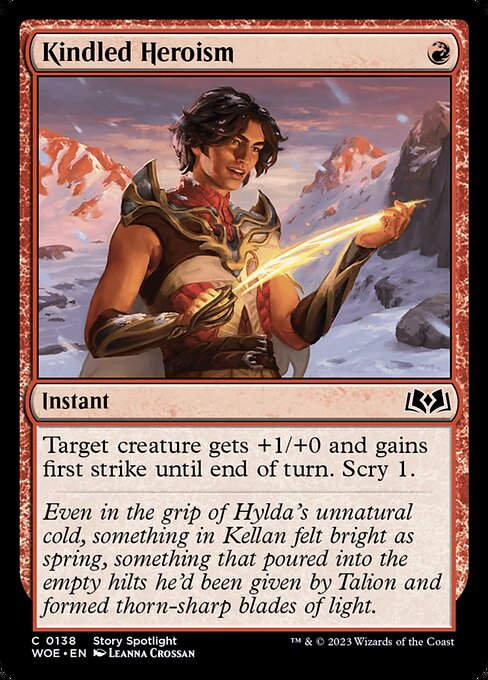 Kindled Heroism (woe)