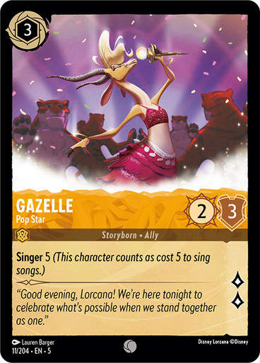 Gazelle - Pop Star (LOR_SHS)