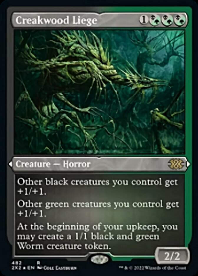 Creakwood Liege (2X2) / Etched Foil
