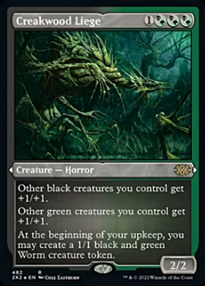Creakwood Liege (2X2) / Etched Foil