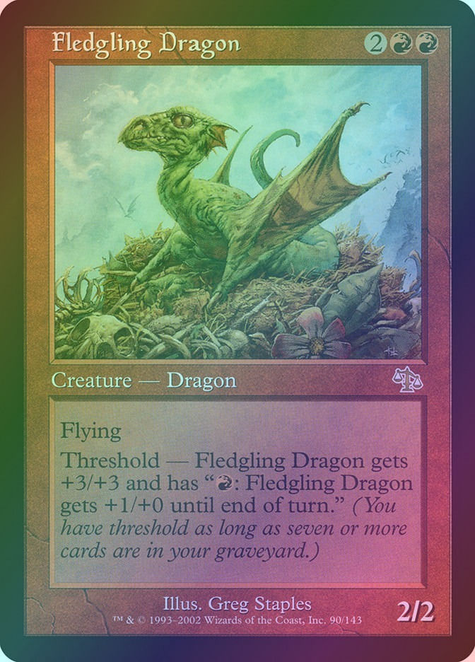 Fledgling Dragon (JUD) (90) / Foil