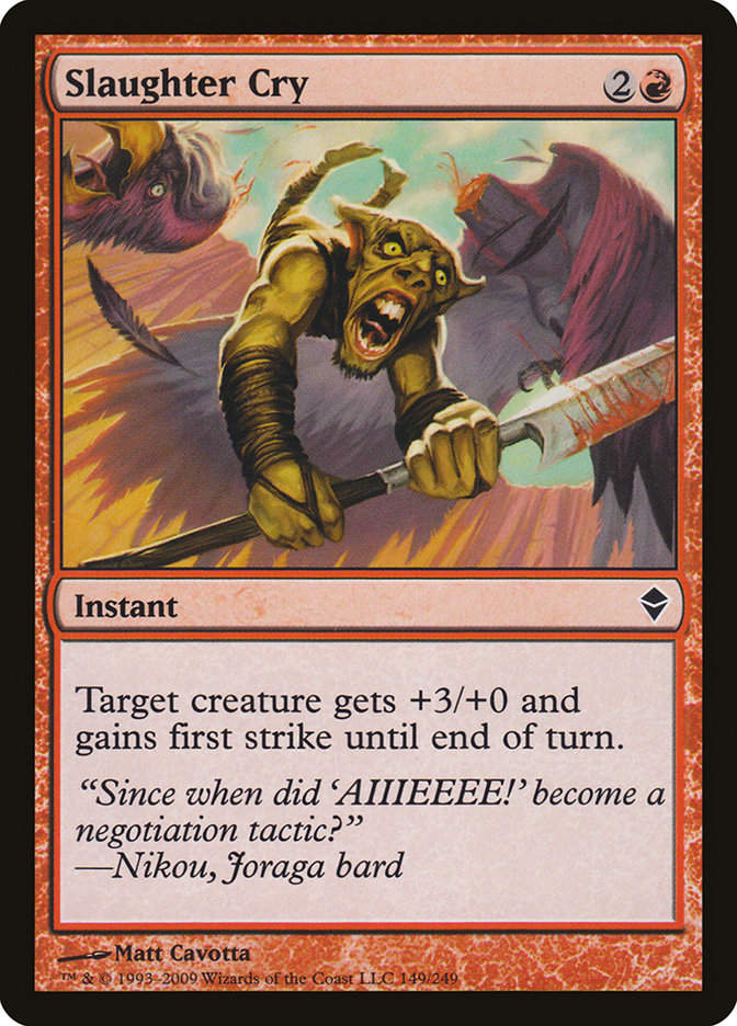 Slaughter Cry (zen)