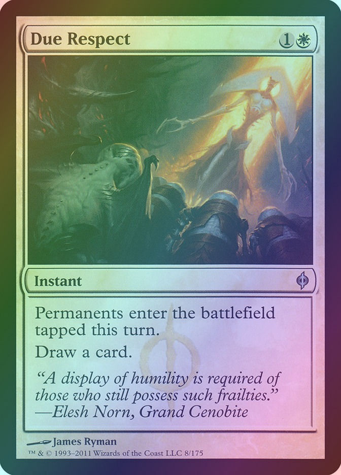 Due Respect (NPH) (8) / Foil