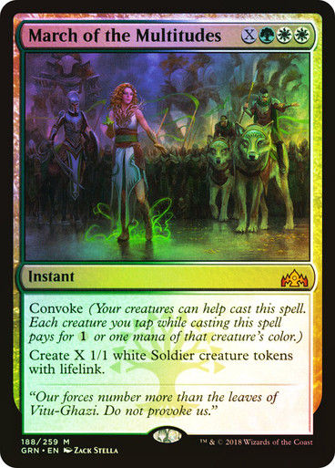 March of the Multitudes (GRN) (188) / Foil