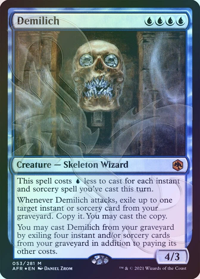Demilich (PAFR) (53a) / Embossed Foil