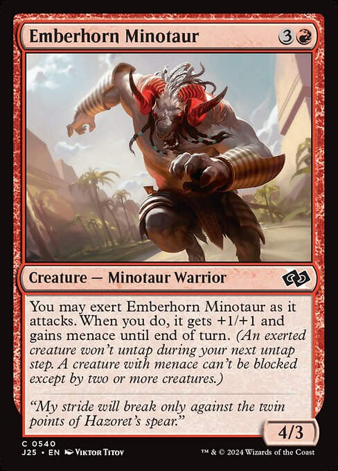 Emberhorn Minotaur (J25) (540)