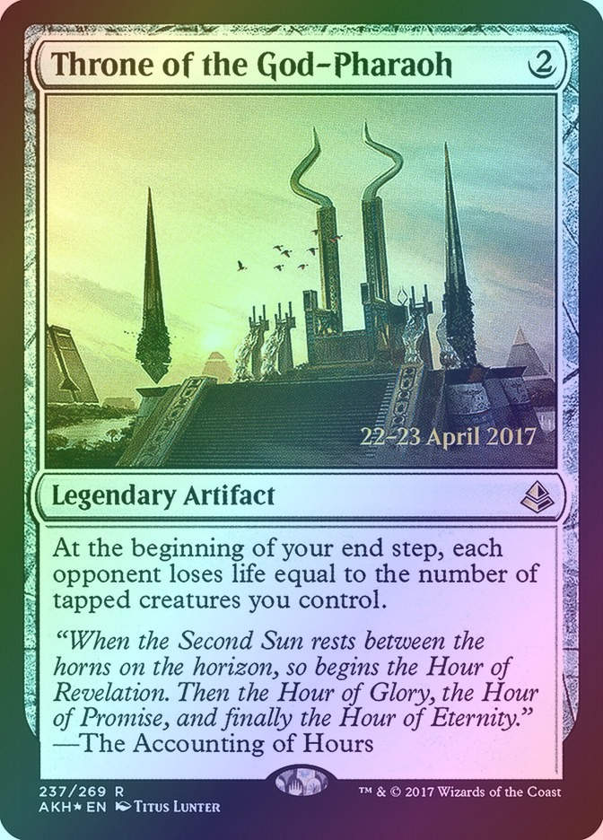 Throne of the God-Pharaoh (PAKH) (237s) / Foil