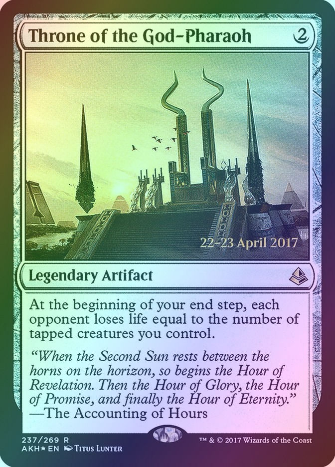 Throne of the God-Pharaoh (PAKH) (237s) / Foil