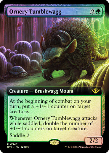 Ornery Tumblewagg (otj) (342) / Foil Extended