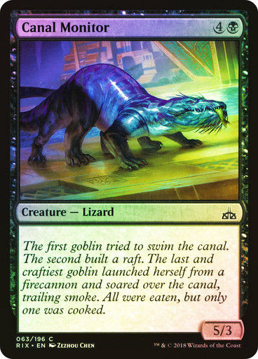 Canal Monitor (RIX) (63) / Foil