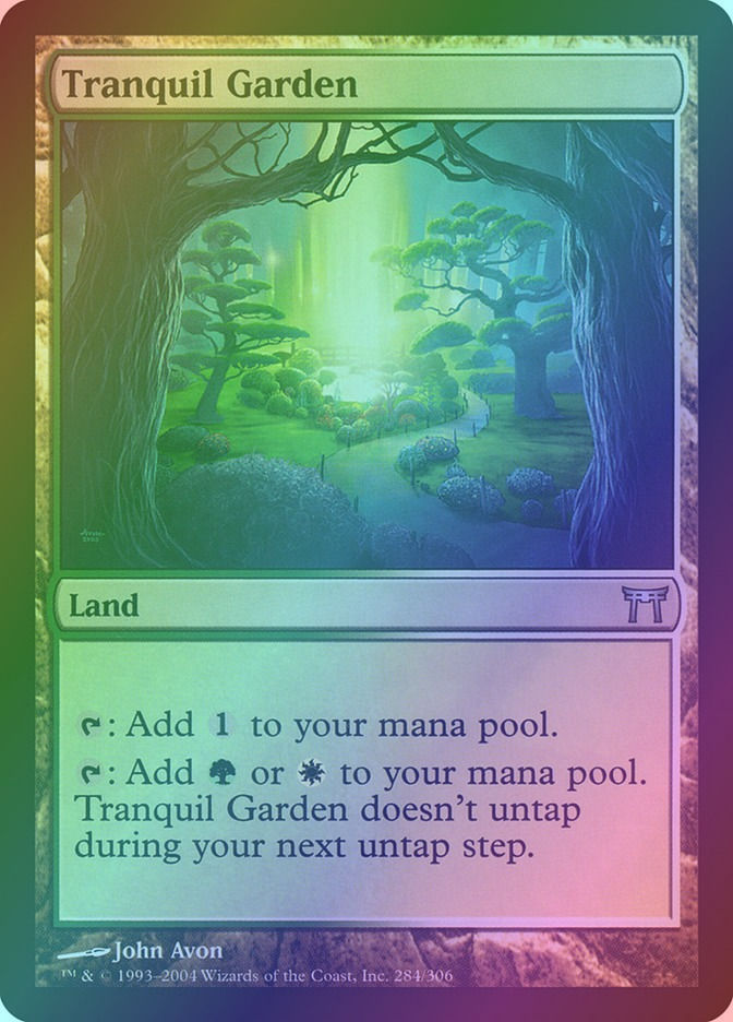 Tranquil Garden (CHK) (284) / Foil