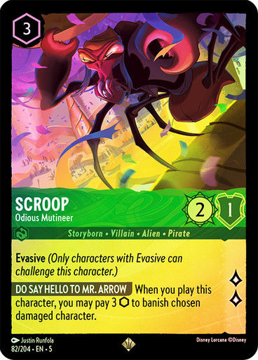 Scroop - Odious Mutineer (LOR_SHS) / Foil