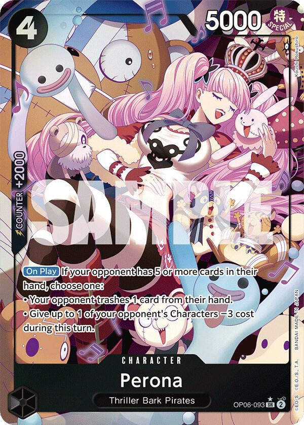 Perona (093) (Alternate Art) (OP06-093) / Foil