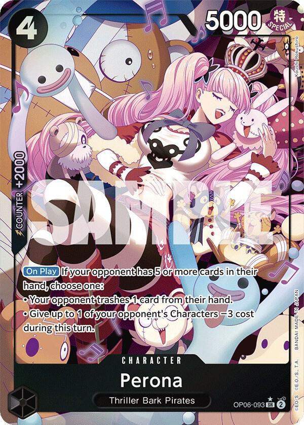 Perona (093) (Alternate Art) (OP06-093) / Foil