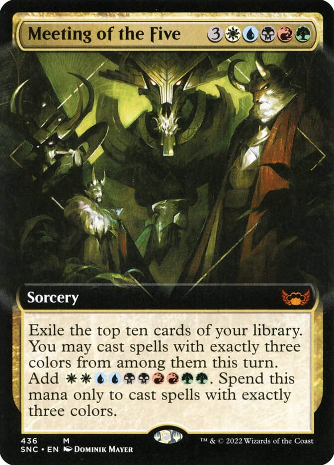 Meeting of the Five (SNC) (436) / Extended Art