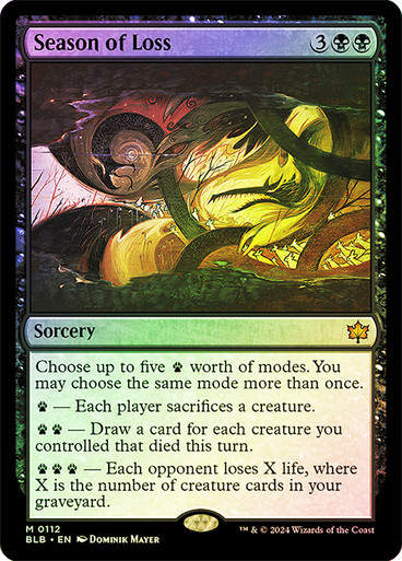 Season of Loss (blb) (112) / Foil
