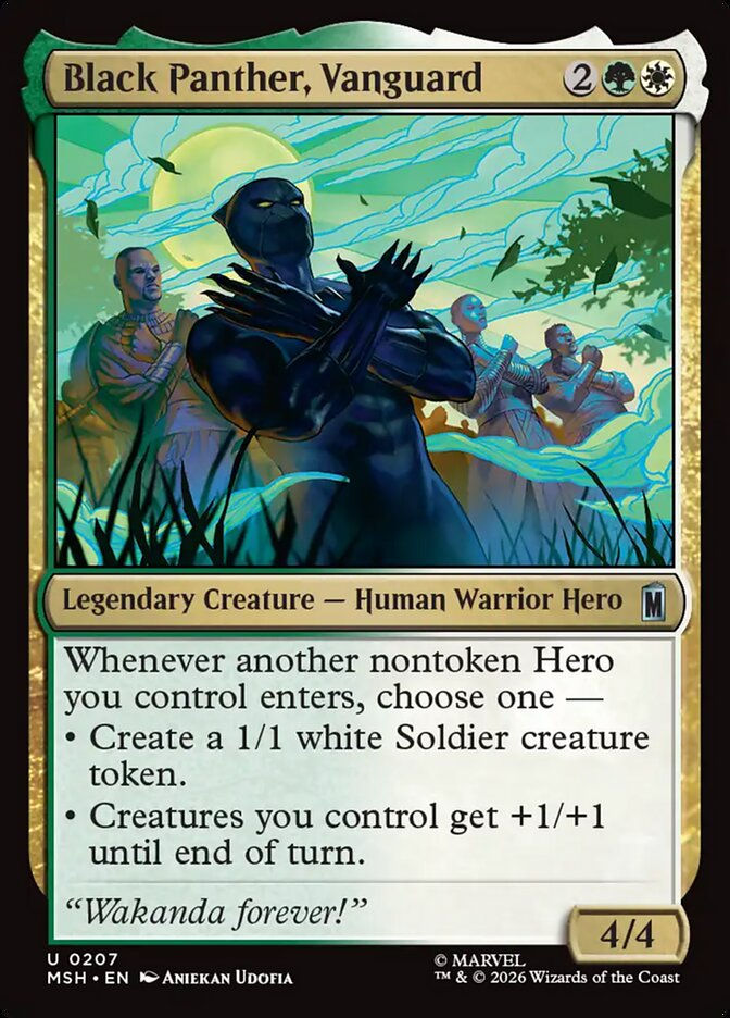 Black Panther, Vanguard (MSH) (207)