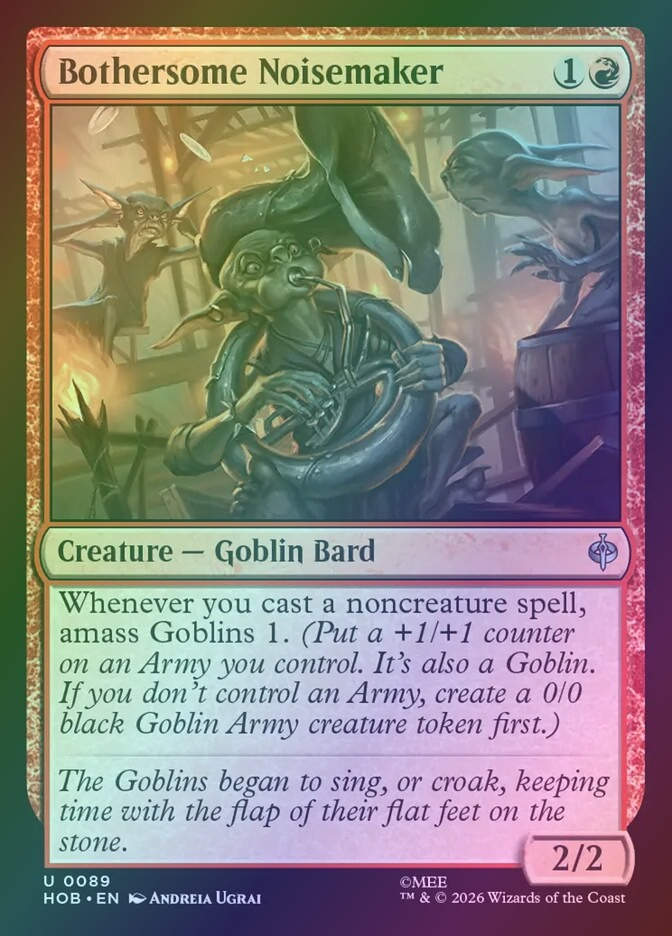 Bothersome Noisemaker (HOB) (89) / Foil
