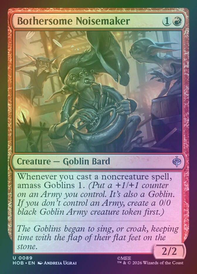 Bothersome Noisemaker (HOB) (89) / Foil