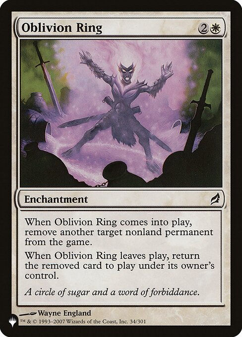 Oblivion Ring (PLST) (LRW-34)